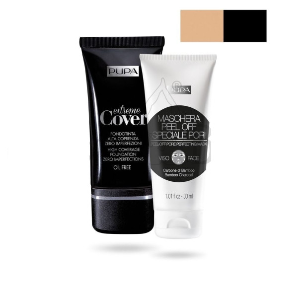 PUPA KIT18 FONDOTINTA EXTREME COVER 030 ml, MASK P.OFF