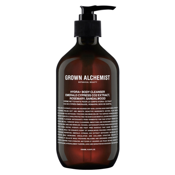 GROWN ALCHEMIST HYDRA, BODY CLEANSER EMERALD CYPRESS CO2 EXTRACT, ROSEMARY, SAND
