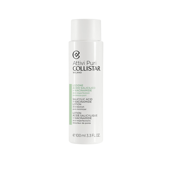 COLLISTAR ATTIVI PURI LOZIONE ACIDO SALICILICO + NIACINAMIDE 100ml