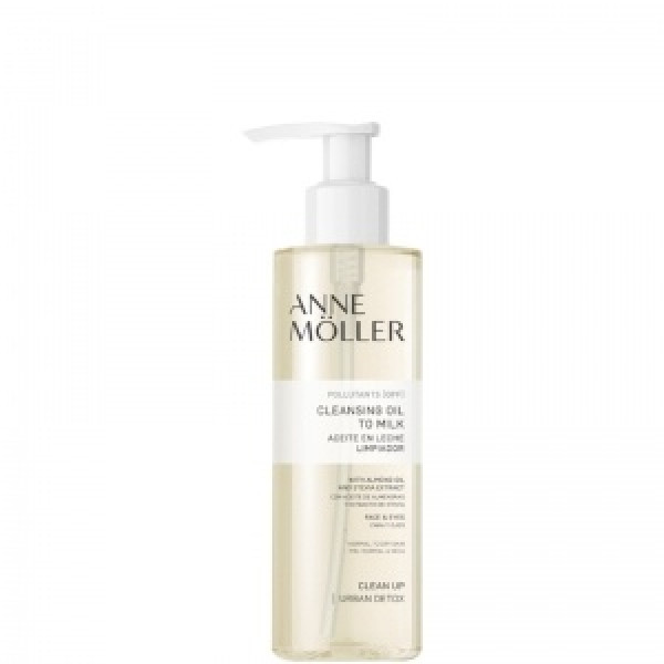 ANNE MOELLER CLEAN UP CLEANSING OIL TO MILK 200 ML