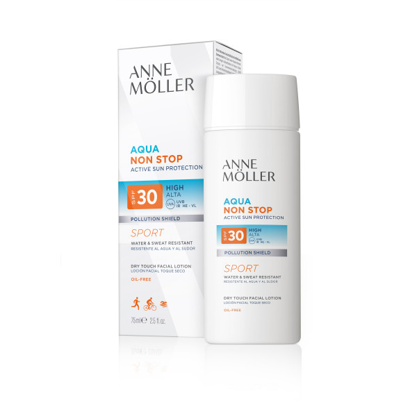 ANNE MOELLER AQUA NON STOP FACIAL LOTION SPF30 - New 2022! 75 ml