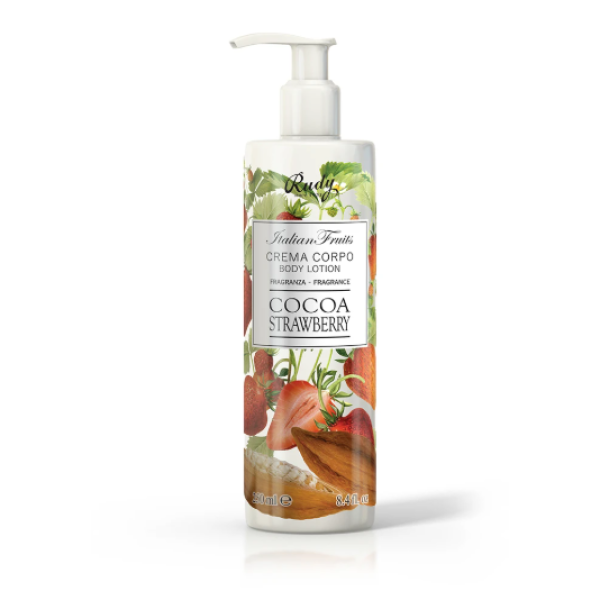 ITALIAN FRUITS CREMA CORPO 250 ml COCOA STRAWBERRY